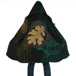 Viking Hooded Cloak, Oak Leaf Runes Valknut NHT040402 - Amaze Style™-ALL OVER PRINT CLOAKS (W)