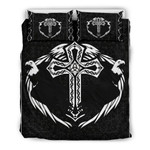 Viking- Twin Eagle Cross Bedding Set NN8 - Amaze Style™