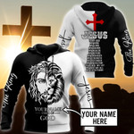 Premium Christian Jesus Child of God v3 Personalized Name 3D All Over Printed For Men Shirts - Amaze Style™-Apparel
