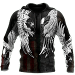 AM Style Mexico - American Eagle Tatto 3D All Over Printed Unisex Hoodies - Full Size - Independence Day - Amaze Style™