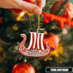 Viking Ship Ornament - Viking Christmas Gift - Am Style Design