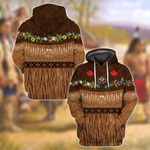 AM Style Native American 3D All Over Printed Shirts for Men and Women - Full Size - Canada Day - Amaze Style™