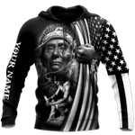 AM Style Customize Native American 3D Printed Unisex Shirts - Full Size - Independence Day - Amaze Style™