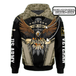 God Bless Our Veterans Eagles Veterans Customized 3D All Over Printed Shirt - AM Style Design