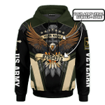 God Bless Our Veteran Eagles Veterans Customized 3D All Over Printed Shirt - AM Style Design