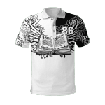 Jesus Holy Bible Jesus Tattoo 3D Polo Customized Shirt - AM Style Design