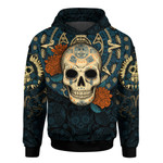 Am Style Aztec Mayan Aztec Day of the Dead Sugar Skull 3d All Over Printed Shirt/ Hoodie - Full size - Amaze Style™