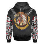 Chief Joseph and Eagle Dreamcatcher Star Color Native American Customized All Overprinted Shirts - AM Style Design