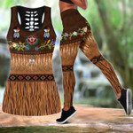 AM Style Native American 3D All Over Printed Combo Tanktop Legging - Full Size - Amaze Style™