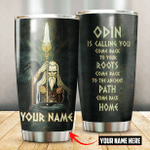 Viking Odin Calling You  Customized 3D All Over Printed Tumbler - Am Style Design