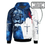 The King Jesus Lion Galaxy Customized 3D All Over Printed Shirt - AM Style Design