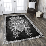 Viking Odin Tattoo Customized 3D All Over Printed Rug - AM Style Design