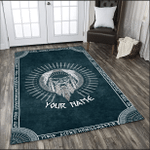 Viking Eye of Odin Tattoo Customized 3D All Over Printed Rug - AM Style Design