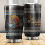 On Eagles Wings Native American Heritage Month Customized 3D All Over Printed Tumbler - Am Style Design