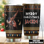 Native Archer Art Native American Christmas Customized All Overprinted Tumbler - Am Style Design