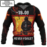 Jesus Firefighter Fireman Prayer Never Forget Customized 3D All Over Printed Shirt - AM Style Design