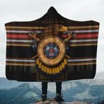 Eagle Symbol Native American Heritage Month Hooded Blanket - AM Style Design