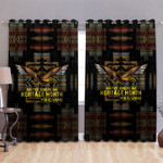 Eagle Wings Native American Heritage Month All Over Printed 2 Layers Of Fabric Premium Curtain- AM Style Design