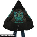 Aztec Hummingbird Itzpapalotl Maya Aztec Customized 3D All Over Printed Cloak - AM Style Design