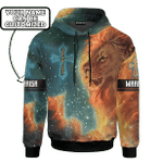 The King Jesus lion Galaxy Customized 3D All Over Printed Shirt - AM Style Design