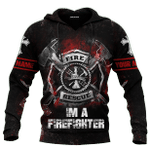 Jesus Firefighter I‘m A Firefighter Dad Customized 3D All Over Printed Shirt - AM Style Design