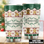 Merry Christmas Jesus Christmas Customized 3D All Over Printed Tumbler - AM Style Design