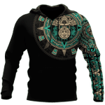 Aztec Mexico Blue 3D All Over Printed Unisex Hoodie - Amaze Style™