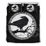 Viking bedding set - Raven and oak branch NN8 - Amaze Style™