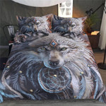 Wolf Warrior Bedding Set - Native American Duvet Cover - Amaze Style™