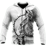 Mexican Aztec Warrior 3D All Over Printed Shirts DQB07162001 - Amaze Style™-Apparel