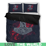 Vikings bedding set - The Hammer of Thor duvet cover NN8 - Amaze Style™