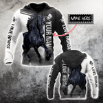 Personalized Friesian Horse 3D All Over Printed Unisex Shirts - Amaze Style™