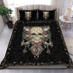 3D Love skull native bedding set QB06102003 - Amaze Style™-Bedding