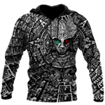 Aztec Warrior Mexican 3D All Over Printed Unisex Hoodie - Amaze Style™