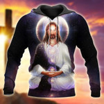 Jesus Menditation 3D All Over Printed Unisex Hoodie - Amaze Style™