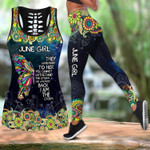 June Girl Butterfly Combo Tank Top And Legging - Amaze Style™