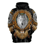 Mandala Dreamcatcher Native Wolf 3D All Over Printed Hoodie Shirt For Men and Women TR0809204 - Amaze Style™-Apparel