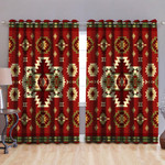 Native American Pattern Blackout Thermal Grommet Window Curtains Pi190514 - Amaze Style™-Curtains