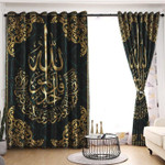 Viking Culture Blackout Thermal Grommet Window Curtains - Amaze Style™-Curtains