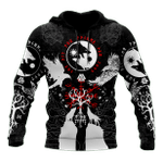 Vikings Tattoo 3D All Over Printed Shirts - Amaze Style™-ALL OVER PRINT ZIP HOODIES (P)