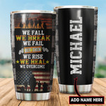 American Army Native All Over Printed Customized Tumbler - AM Style Design