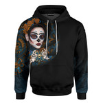 AM Style Aztec Mayan Mexico Frida Kahlo Day Of The Dead 3d All Over Printed Shirt Hoodie - Amaze Style™