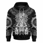 Am Style Aztec Mayan Mictlantecuhtli Skull 3d All Over Printed Vintage Shirt/ Hoodie - Amaze Style™