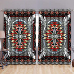 Native American 3D All Over Printed Window Curtains - Amaze Style™
