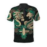 Aztec Maya Quetzalcoatl Tezcatlipoca 3D All Over Printed Unisex Hawaii Shirt - AM Style Design