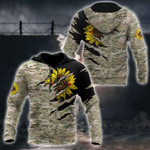 New Mexico Sunflower Camo All Over Printed Shirts- AM Style Design