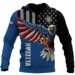 USA Flag Arrmy Veteran All Over Printed Unisex Shirts - AM Style Design