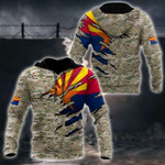 Us Camo Flag Arizona All Over Printed Unisex Shirts - AM Style Design