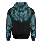 Aztec Eagles Chimalli Aztec Mexican Mural Art Customized 3D All Over Printed Shirt - AM Style Design