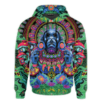 Aztec Xochipilli Flower God Aztec Mexican Mural Art Customized 3D All Over Printed Shirt - AM Style Design